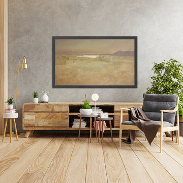 A framed image of 