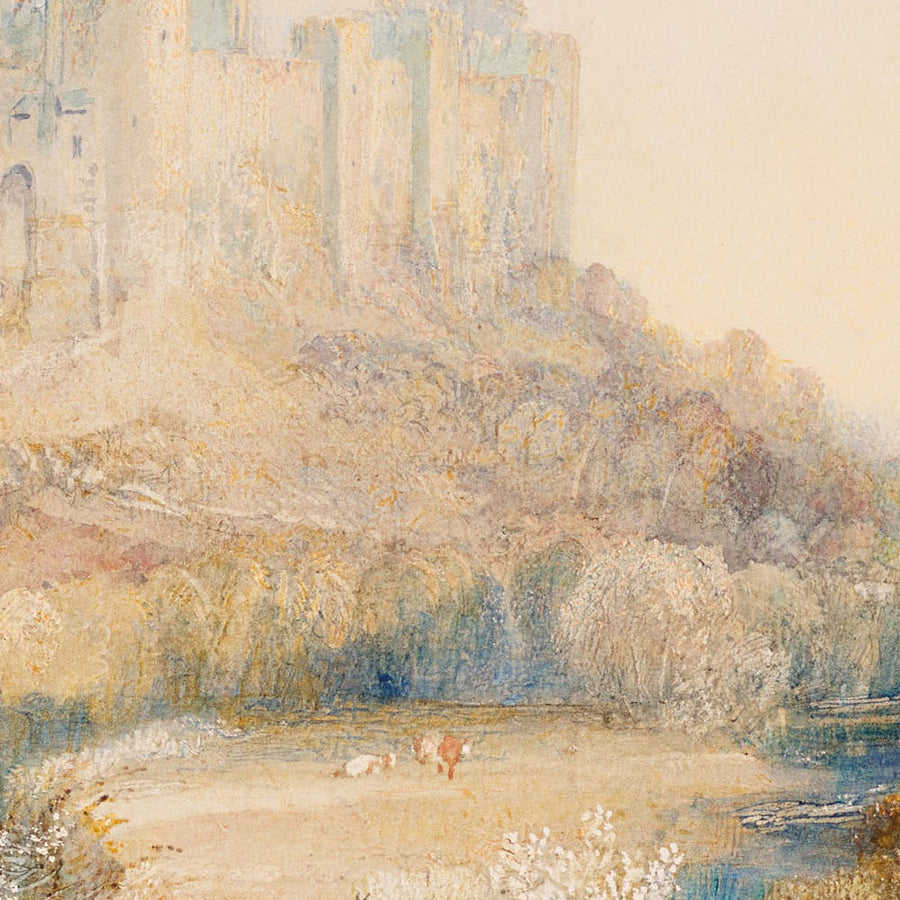 Ludlow Castle, Shropshire by Turner, 1833