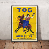 Tog Quinquina Vintage Aperitif Poster by Leonetto Cappiello, 1905
