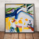 The Cow by Wassily Kandinsky, 1910