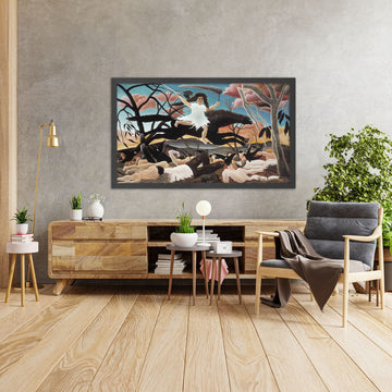 Guerra (La Guerre) de Henri Rousseau, 1894