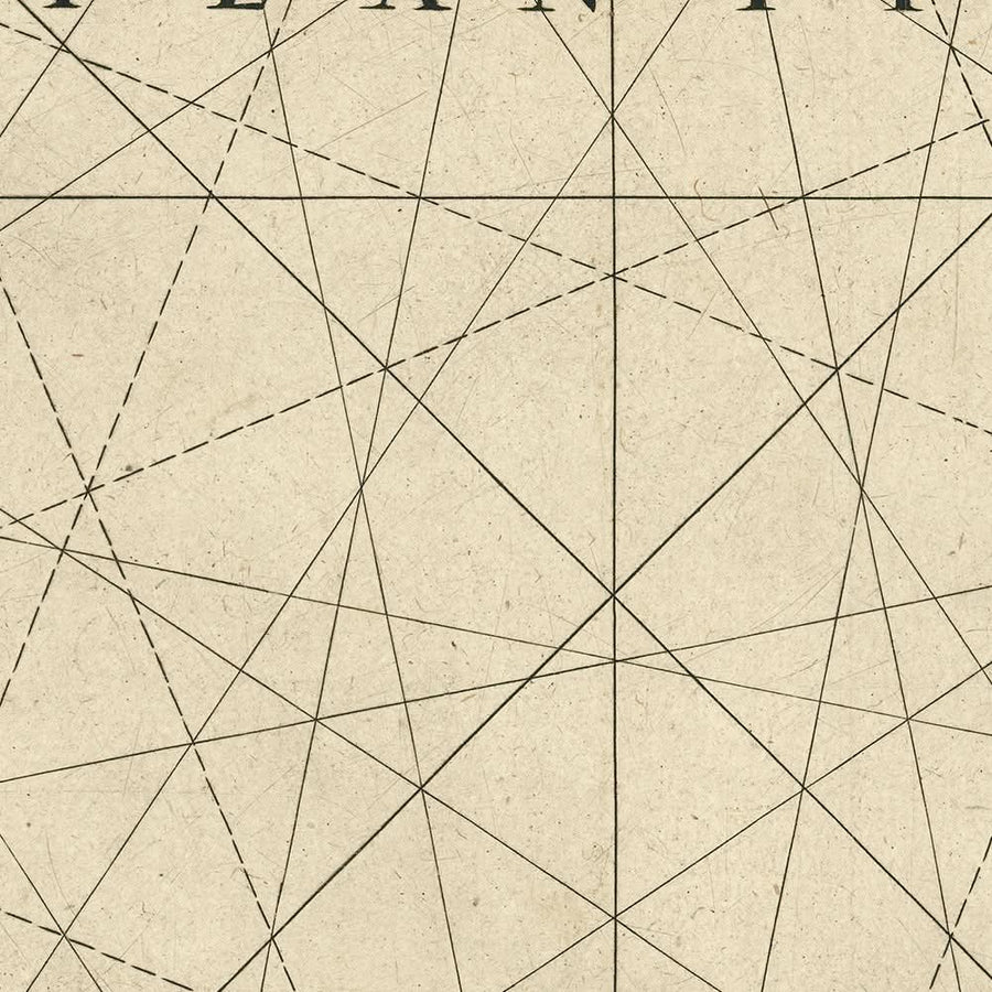 Alte nautische Karte der Kanarischen Inseln von Blaeu, 1608: Lanzarote, Teneriffa, Gran Canaria 