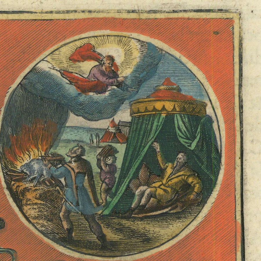 Carte rare du voyage d&