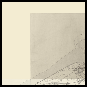 Eine alte Ordnance-Survey-Karte von Rhyl
