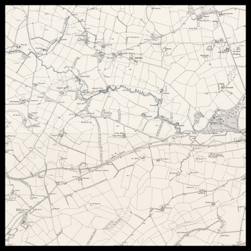 An old Ordnance Survey map of East Kilbride