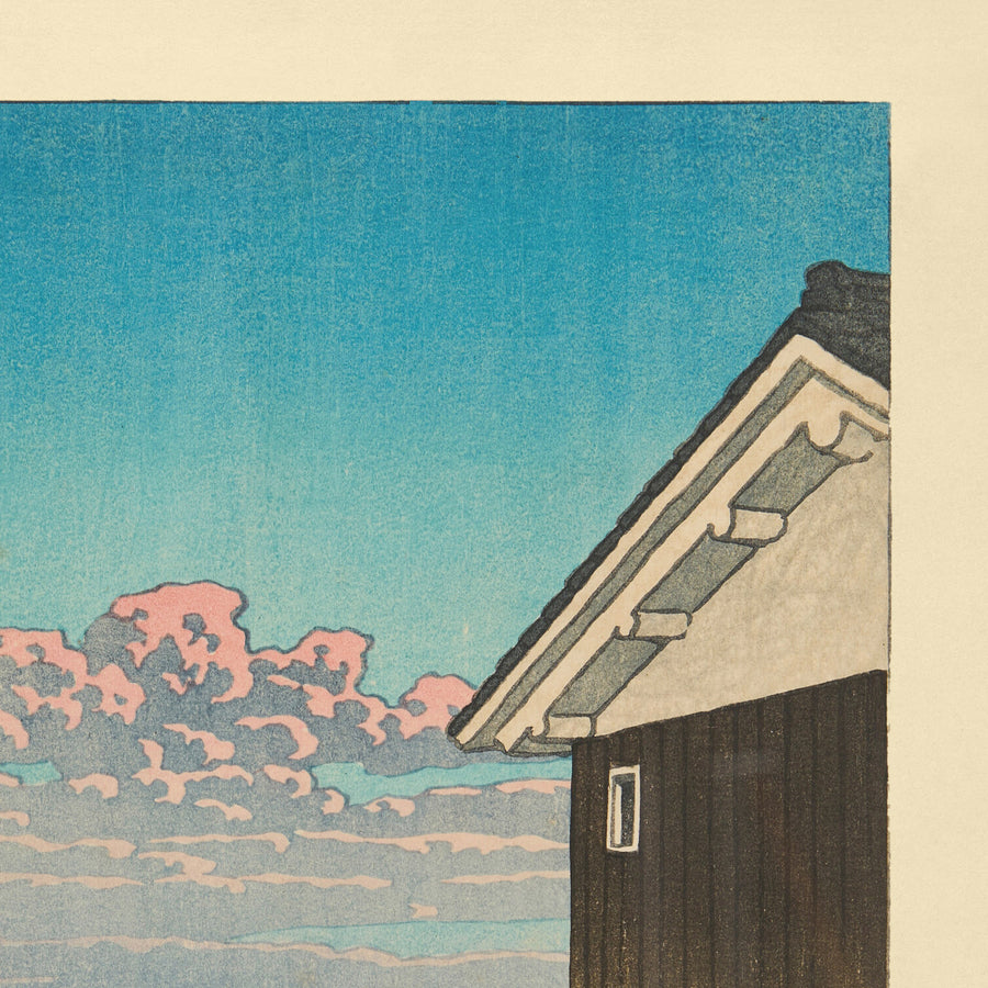 Matin à Yobuko, Hizen par Hasui Kawase, 1935 