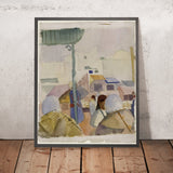 Market in Tunis II by August Macke, 1914