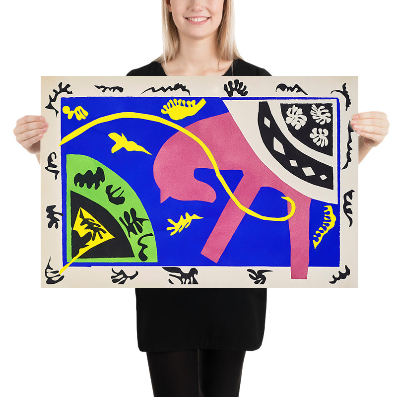 Das Pferd, der Reiter und der Clown (Le cheval, le cavalier et le clown) von Henri Matisse, 1947 