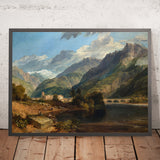 Bonneville, Savoie par Turner, 1803 