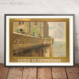 Elixir De Kempenaar Vintage Advertising Poster, 1894