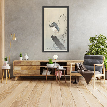 A framed image of 