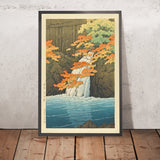 Senju-Wasserfall, Akame von Hasui Kawase, 1935 