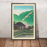 Mañana en Nishibira, Izu por Hasui Kawase, 1935 