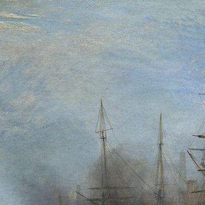 Keelmen Heaving in Coals by Moonlight by Turner, 1835