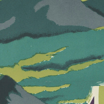 Béarn Travel Poster: Tourisme et Thermalisme by R. A. Drouot, 1950