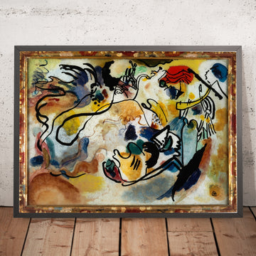 A framed image of 