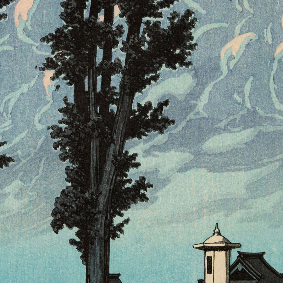 Sanctuaire Kanda Myojin par Hasui Kawase 1935 