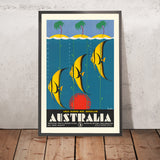 Affiche de voyage de la Grande Barrière de corail : Australie – Grande Barrière de corail, Queensland par Gert Sellheim 