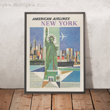 A framed image of 