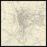 Personalised Old Map of King's Lynn