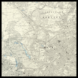Mapa antiguo personalizado de Highgate 