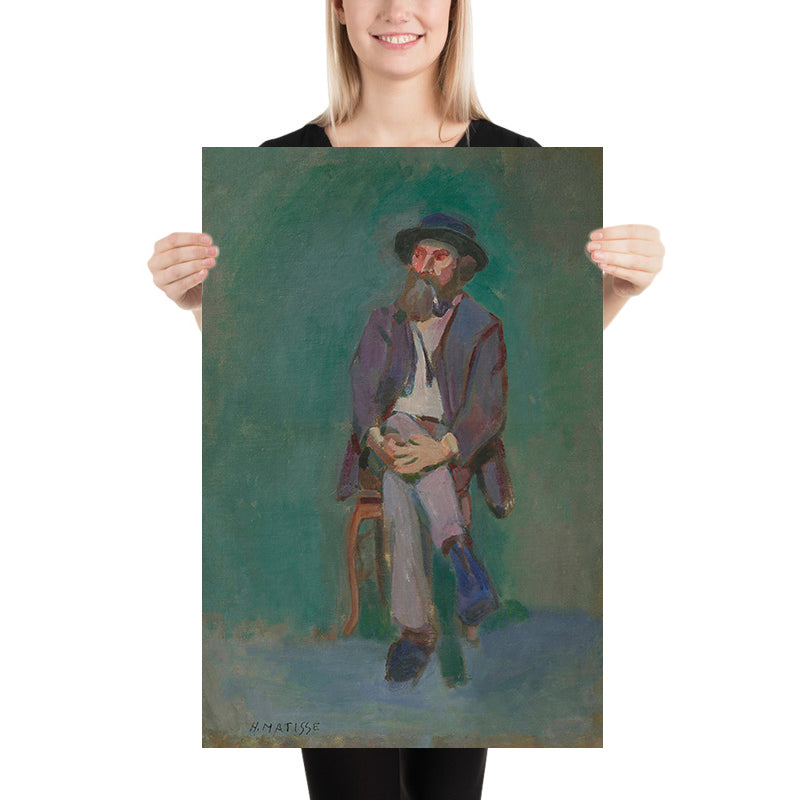 Sitzender Mann (Seated Man) von Henri Matisse, 1900 