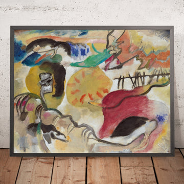 A framed image of 