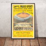 Póster de viaje de París: Le Manège Palais Sport de Paul Dupont, 1897 