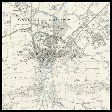 Una vecchia mappa dell&