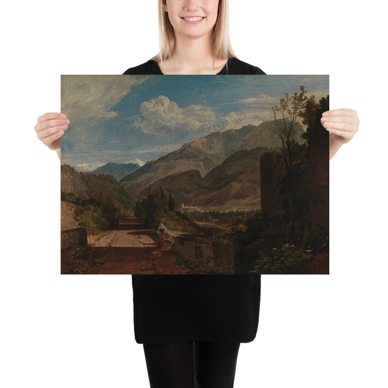 Chateau de St. Michael, Bonneville, Savoy by Turner, 1802