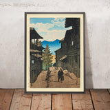 Autumn in Arayu, Shoibara by Hasui Kawase 1935