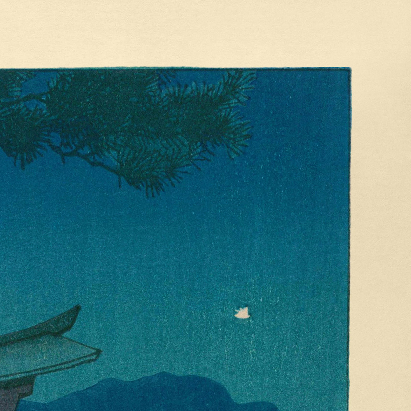 Starlit Night, Miyajima Shrine by Hasui Kawase, 1935