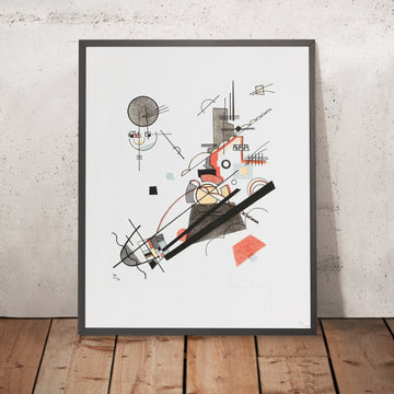 A framed image of 