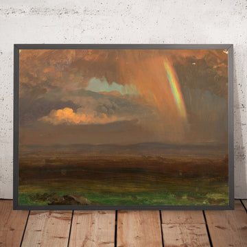 A framed image of 