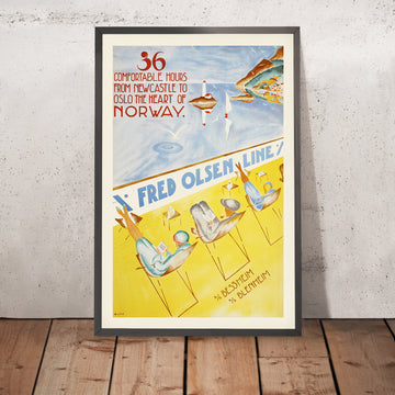 A framed image of 
