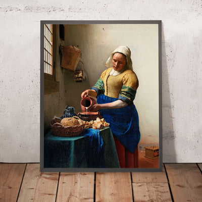 Die Melkmaid von Johannes Vermeer, 1660 