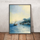 Shipping on the Bosphorus, Constantinople by Ivan Konstantinovich Aivazovsky, 1900