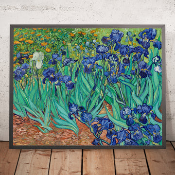 A framed image of 