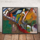 Murnau – Castle and Church by Wassily Kandinsky, 1909