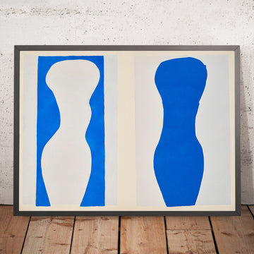 Ein gerahmtes Bild von La forme (Forms) von Henri Matisse, 1947