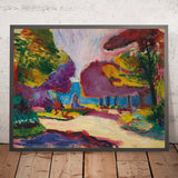 Jardin du Luxembourg, Paris par Henri Matisse, 1902 