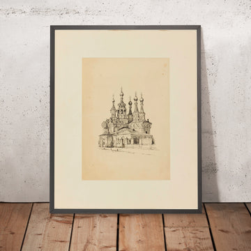 A framed image of 