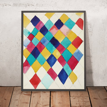 A framed image of 