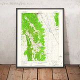 Old Map of Ely, Nevada by USGS, 1958 – White Pine County & Steptoe Valley