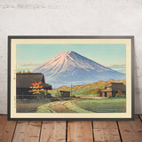 Herbst in Funatsu mit dem Fuji von Hasui Kawase, 1935 