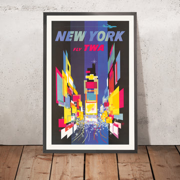 A framed image of 