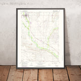 Old Map of Pinedale, Wyoming by USGS, 1964 – Fremont Lake, Green River & Bridger-Teton National Forest