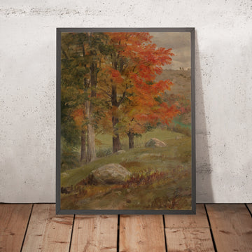 A framed image of 