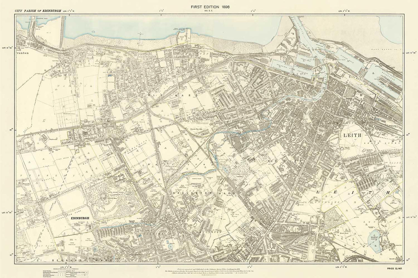 Personalised Old Map of Harrogate