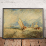 Van Tromp, Going About to Please His Masters by Turner, 1844